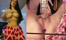 Francine Ex BBB tocando siririca com tesão