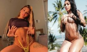 Flagra Mc Mirella e Will transando De Férias com o Ex