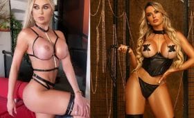 Amanda França dançando funk de fio dental-2