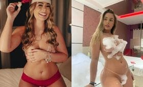 Coelhinha Do Hype se masturbando com consolo-2