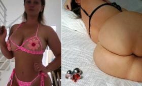 Bárbara Camila coroa gostosa e peituda