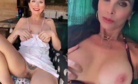 Luiza Ambiel coroa gostosa mostrando buceta