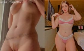 Bianca Masserati ruiva gostosa mostrando pepeca