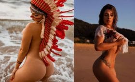 Nude Marcia Carvalho pelada batendo siririca-2